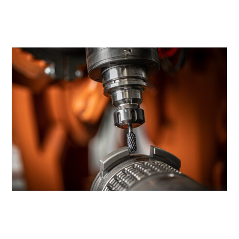 PFERD TOOLS Hartmetall Hochleistungsfrässtift INOX Walzenrund WRC Ø 10x20mm Schaft-Ø 6 mm HICOAT Edelstahl