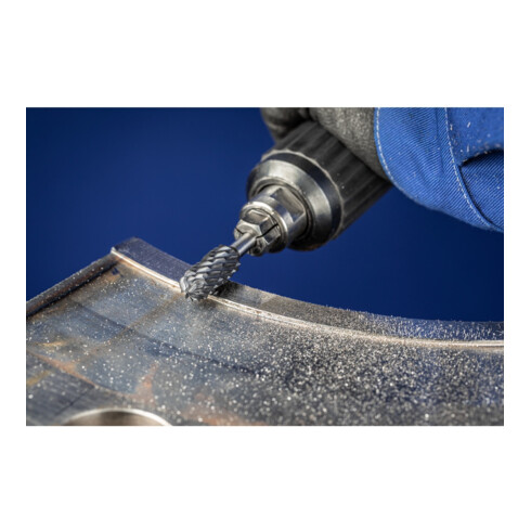 PFERD TOOLS Hartmetall Hochleistungsfrässtift INOX Walzenrund WRC Ø 10x20mm Schaft-Ø 6 mm HICOAT Edelstahl