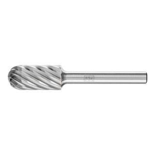 PFERD TOOLS Hartmetall Hochleistungsfrässtift INOX Walzenrund WRC Ø 12x25 mm Schaft-Ø 6 mm für Edelstahl