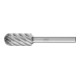 PFERD TOOLS Hartmetall Hochleistungsfrässtift INOX Walzenrund WRC Ø 12x25 mm Schaft-Ø 6 mm für Edelstahl-1