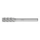 PFERD TOOLS Hartmetall Hochleistungsfrässtift INOX Zylinder ZYA Ø 08x20mm Schaft-Ø 6 mm für Edelstahl-1