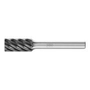 PFERD TOOLS Hartmetall Hochleistungsfrässtift INOX Zylinder ZYA Ø 10x20mm Schaft-Ø 6 mm HICOAT Edelstahl