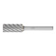 PFERD TOOLS Hartmetall Hochleistungsfrässtift INOX Zylinder ZYA Ø 12x25 mm Schaft-Ø 6 mm für Edelstahl-1