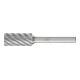 PFERD TOOLS Hartmetall Hochleistungsfrässtift INOX Zylinder ZYA Ø 12x25 mm Schaft-Ø 6 mm für Edelstahl-1