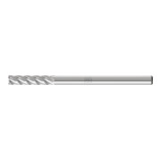 PFERD TOOLS Hartmetall Hochleistungsfrässtift INOX Zylinder ZYAS stirnverzahnt Ø 03x13mm Schaft-Ø 3mm Edelstahl