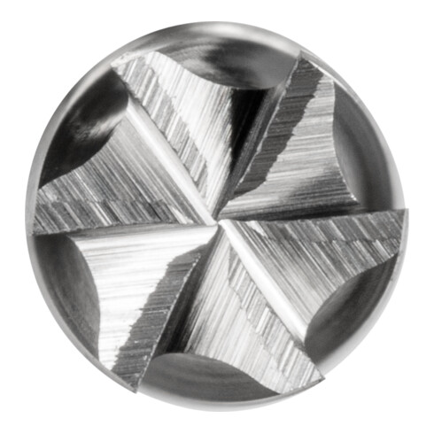 PFERD TOOLS Hartmetall Hochleistungsfrässtift INOX Zylinder ZYAS stirnverzahnt Ø 03x13mm Schaft-Ø 3mm Edelstahl