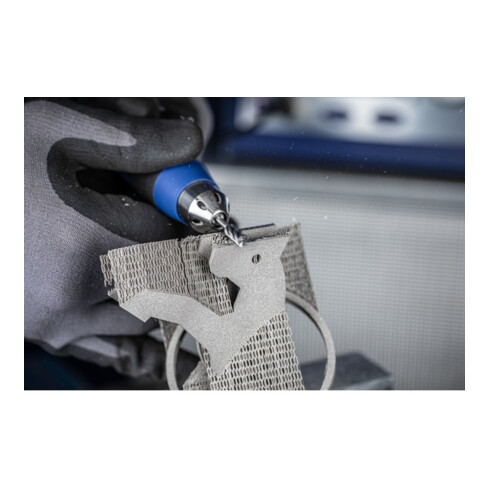 PFERD TOOLS Hartmetall Hochleistungsfrässtift INOX Zylinder ZYAS stirnverzahnt Ø 06x13mm Schaft-Ø 3mm Edelstahl