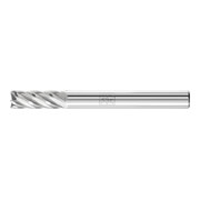 PFERD TOOLS Hartmetall Hochleistungsfrässtift INOX Zylinder ZYAS stirnverzahnt Ø 06x16mm Schaft-Ø 6mm Edelstahl