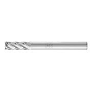 PFERD TOOLS Hartmetall Hochleistungsfrässtift INOX Zylinder ZYAS stirnverzahnt Ø 06x16mm Schaft-Ø 6mm Edelstahl