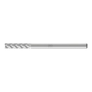 PFERD TOOLS Hartmetall Hochleistungsfrässtift INOX Zylinder ZYAS stirnverzahnt Ø 03x13mm Schaft-Ø 3mm Edelstahl