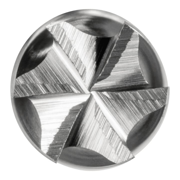 PFERD TOOLS Hartmetall Hochleistungsfrässtift INOX Zylinder ZYAS stirnverzahnt Ø 03x13mm Schaft-Ø 3mm Edelstahl
