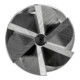 PFERD TOOLS Hartmetall Hochleistungsfrässtift INOX Zylinder ZYAS stirnverzahnt Ø 06x16mm Schaft-Ø 6mm Edelstahl