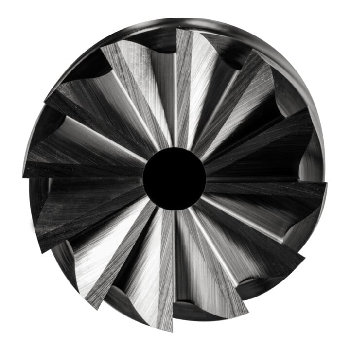 PFERD TOOLS Hartmetall Hochleistungsfrässtift INOX Zylinder  ZYAS stirnverzahnt Ø 12x25mm Schaft-Ø 6mm HICOAT Stahl