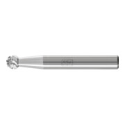 PFERD TOOLS Hartmetall Hochleistungsfrässtift Kugel KUD Ø 06x05 mm Schaft-Ø 6 mm TITANIUM für Titan