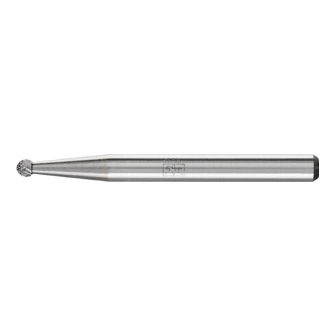 PFERD TOOLS Hartmetall Hochleistungsfrässtift MICRO Kugel KUD Ø 02x1,5 mm Schaft-Ø 3 mm Feinbearbeitung