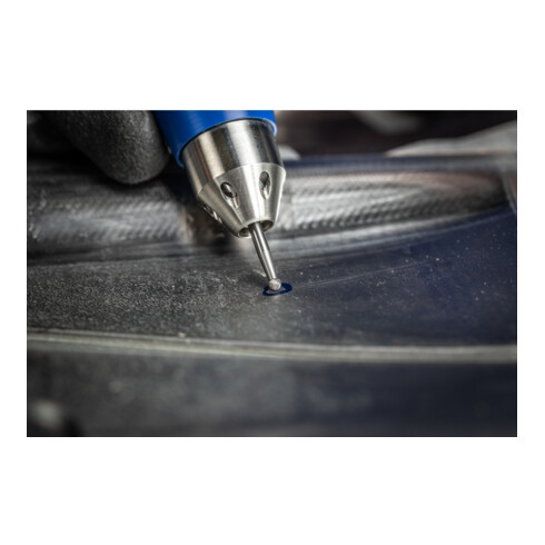 PFERD TOOLS Hartmetall Hochleistungsfrässtift MICRO Kugel KUD Ø 02x1,5 mm Schaft-Ø 3 mm Feinbearbeitung