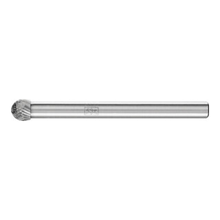 PFERD TOOLS Hartmetall Hochleistungsfrässtift MICRO Kugel KUD Ø 04x03 mm Schaft-Ø 3 mm Feinbearbeitung