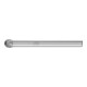 PFERD TOOLS Hartmetall Hochleistungsfrässtift MICRO Kugel KUD Ø 04x03 mm Schaft-Ø 3 mm Feinbearbeitung-1
