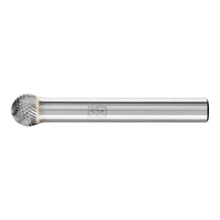 PFERD TOOLS Hartmetall Hochleistungsfrässtift MICRO Kugel KUD Ø 08x07 mm Schaft-Ø 6 mm Feinbearbeitung