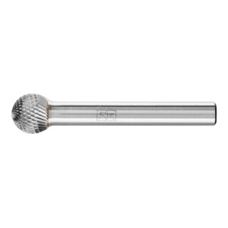 PFERD TOOLS Hartmetall Hochleistungsfrässtift MICRO Kugel KUD Ø 10x09 mm Schaft-Ø 6 mm Feinbearbeitung