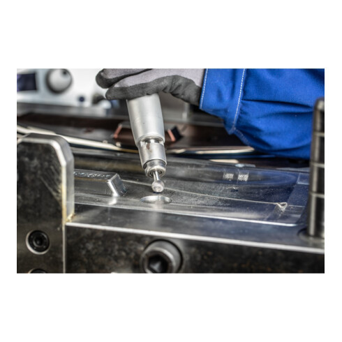 PFERD TOOLS Hartmetall Hochleistungsfrässtift MICRO Kugel KUD Ø 10x09 mm Schaft-Ø 6 mm Feinbearbeitung