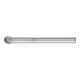 PFERD TOOLS Hartmetall Hochleistungsfrässtift MICRO Kugel KUD Ø 04x03 mm Schaft-Ø 3 mm Feinbearbeitung