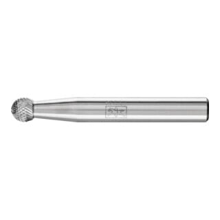 PFERD TOOLS Hartmetall Hochleistungsfrässtift MICRO Kugel KUD Ø 06x05 mm Schaft-Ø 6 mm Feinbearbeitung