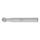 PFERD TOOLS Hartmetall Hochleistungsfrässtift MICRO Kugel KUD Ø 06x05 mm Schaft-Ø 6 mm Feinbearbeitung