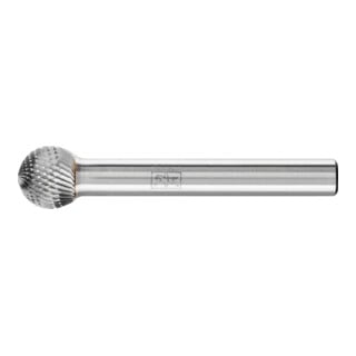 PFERD TOOLS Hartmetall Hochleistungsfrässtift MICRO Kugel KUD Ø 10x09 mm Schaft-Ø 6 mm Feinbearbeitung