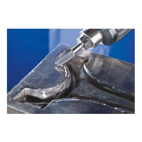 PFERD TOOLS Hartmetall Hochleistungsfrässtift MICRO Rundbogen RBF Ø 10x20mm Schaft-Ø 6 mm Feinbearbeitung