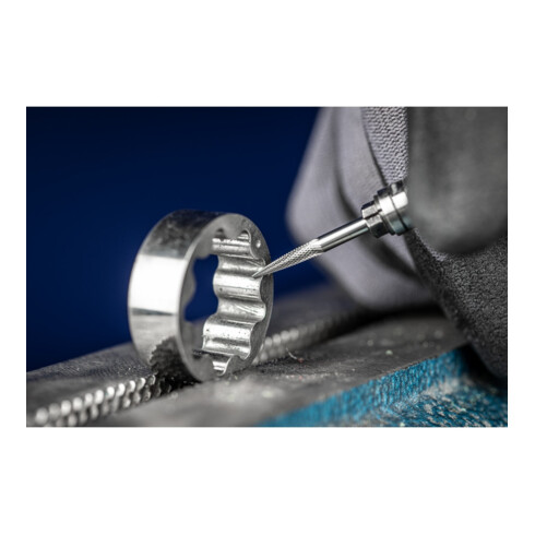 PFERD TOOLS Hartmetall Hochleistungsfrässtift MICRO Spitzbogen SPG Ø 03x07 mm Schaft-Ø 3 mm Feinbearbeitung