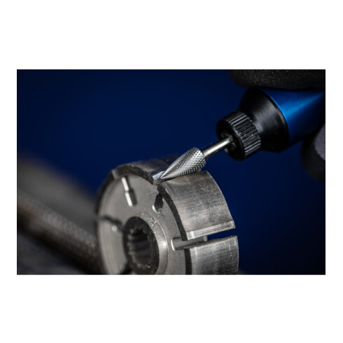 PFERD TOOLS Hartmetall Hochleistungsfrässtift MICRO Spitzbogen SPG Ø 06x13 mm Schaft-Ø 3 mm Feinbearbeitung