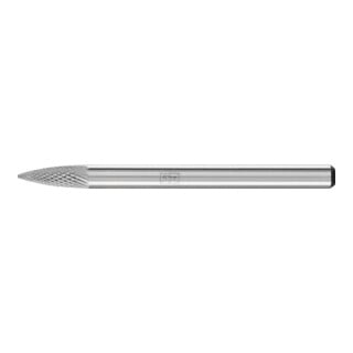 PFERD TOOLS Hartmetall Hochleistungsfrässtift MICRO Spitzbogen SPG Ø 03x07 mm Schaft-Ø 3 mm Feinbearbeitung