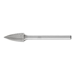 PFERD TOOLS Hartmetall Hochleistungsfrässtift MICRO Spitzbogen SPG Ø 06x13 mm Schaft-Ø 3 mm Feinbearbeitung