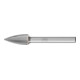 PFERD TOOLS Hartmetall Hochleistungsfrässtift MICRO Spitzbogen SPG Ø 10x20mm Schaft-Ø 6 mm Feinbearbeitung