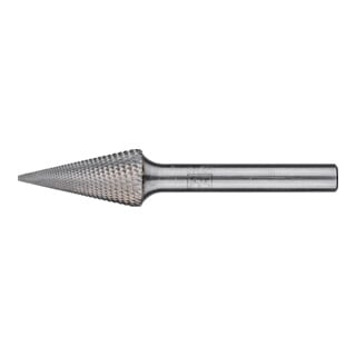 PFERD TOOLS Hartmetall Hochleistungsfrässtift MICRO Spitzkegel SKM Ø 12x25 mm Schaft-Ø 6 mm Feinbearbeitung