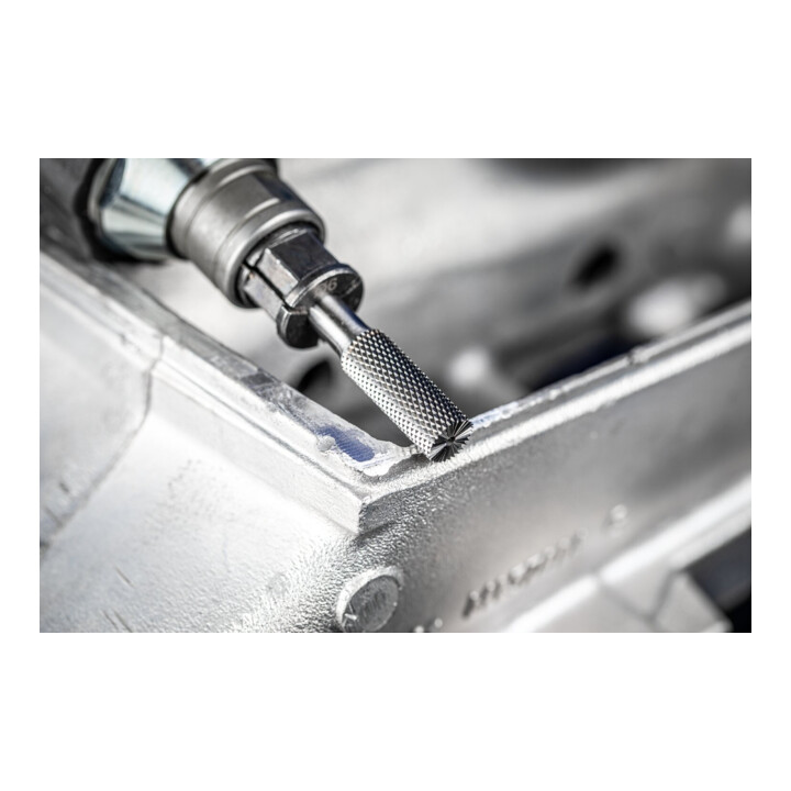PFERD TOOLS Hartmetall Hochleistungsfrässtift MICRO Zylinder ZYA Ø 12x25 mm Schaft-Ø 6 mm Feinbearbeitung