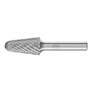 PFERD TOOLS Hartmetall Hochleistungsfrässtift NON-FERROUS Rundkegel KEL Ø 16x30mm Schaft-Ø 8 mm NE-Metalle