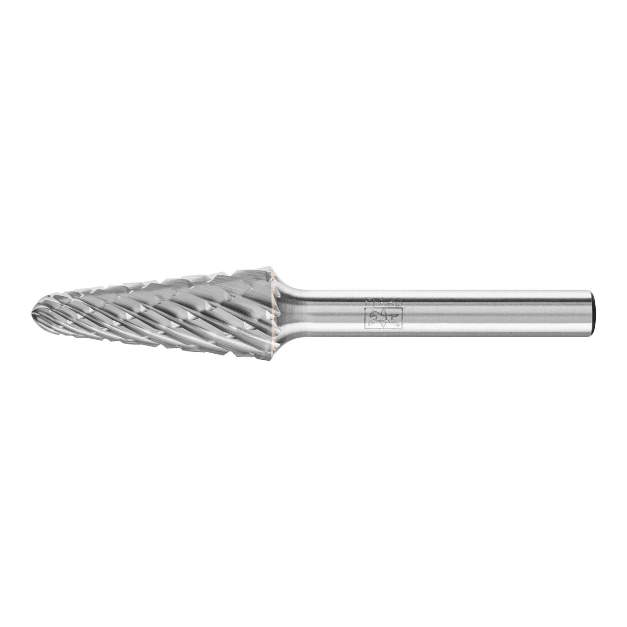 PFERD TOOLS Hartmetall Hochleistungsfrässtift NON-FERROUS Rundkegel KEL Ø 12x30mm Schaft-Ø 6 mm NE-Metalle
