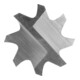 PFERD TOOLS Hartmetall Hochleistungsfrässtift PLAST BS Zylinder ZYA Ø 08x25mm Schaft-Ø 8mm für Kunststoffe