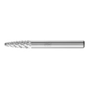 PFERD TOOLS Hartmetall Hochleistungsfrässtift Rundbogen RBF Ø 06x18 mm Schaft-Ø 6 mm TITANIUM für Titan