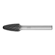 PFERD TOOLS Hartmetall Hochleistungsfrässtift Rundbogen RBF Ø 10x20mm Schaft-Ø 6 mm Z3P HICOAT universal