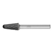 PFERD TOOLS Hartmetall Hochleistungsfrässtift Rundkegel KEL Ø 10x20mm Schaft-Ø 6 mm Z3P HICOAT universal