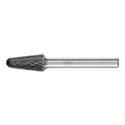 PFERD TOOLS Hartmetall Hochleistungsfrässtift Rundkegel KEL Ø 10x20mm Schaft-Ø 6 mm Z3P HICOAT universal