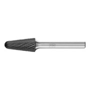 PFERD TOOLS Hartmetall Hochleistungsfrässtift Rundkegel KEL Ø 12x25 mm Schaft-Ø 6 mm Z3P HICOAT universal