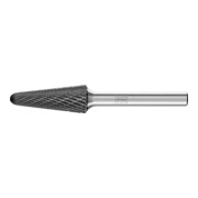 PFERD TOOLS Hartmetall Hochleistungsfrässtift Rundkegel KEL Ø 12x30mm Schaft-Ø 6 mm Z3P HICOAT universal