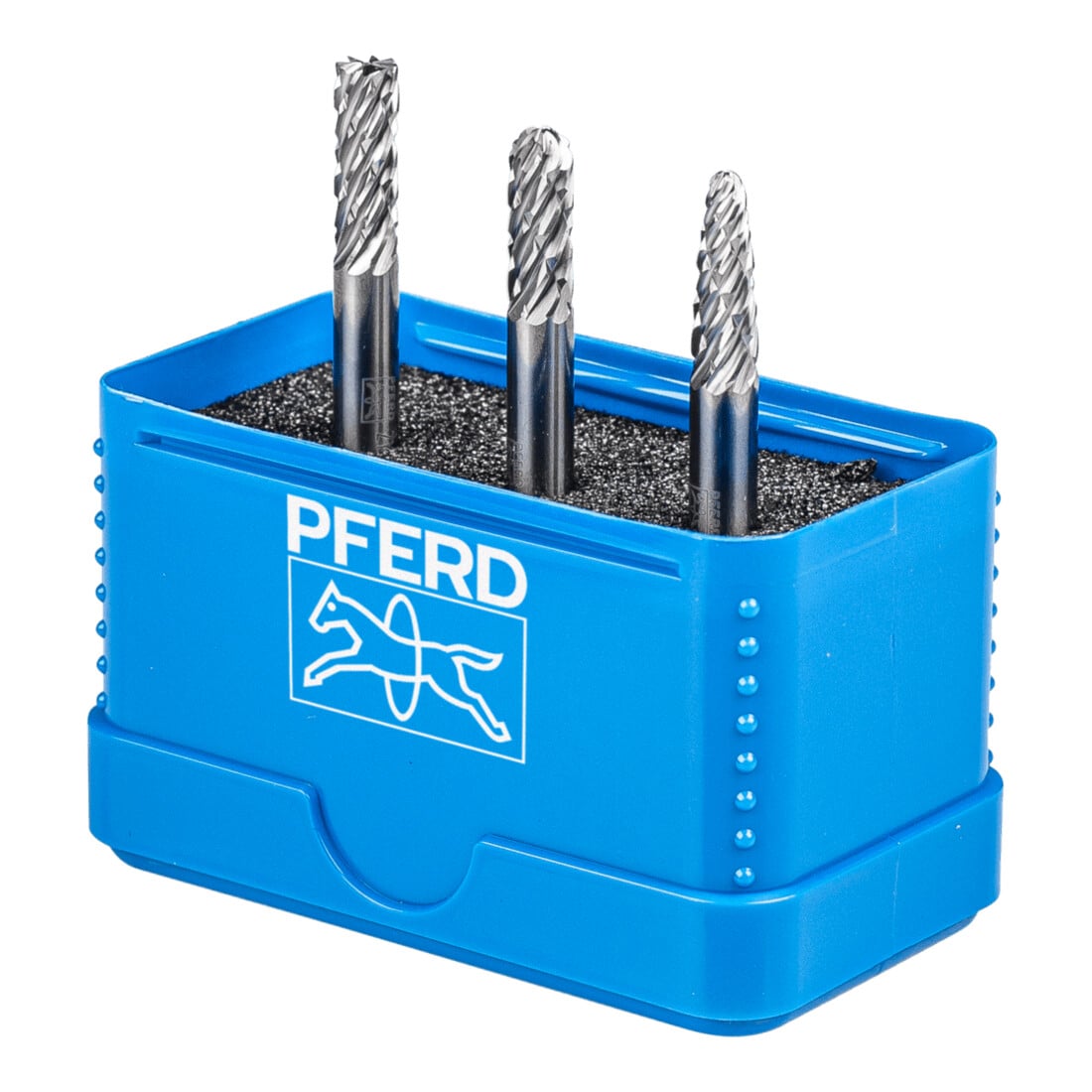 PFERD TOOLS Hartmetall Hochleistungsfrässtift Set 1406 ALLROUND 3-tlg. Ø 6mm Schaft-Ø 6mm universal grob