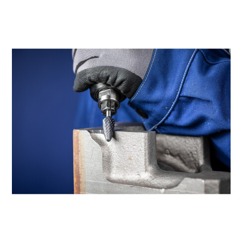 PFERD TOOLS Hartmetall Hochleistungsfrässtift Set 1414 ALLROUND HC-FEP 3-tlg. Schaft-Ø 6 mm universal grob