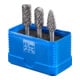 PFERD TOOLS Hartmetall Hochleistungsfrässtift Set 1807 STEEL 3-tlg. Ø 12mm Schaft-Ø 6 mm für Stahl