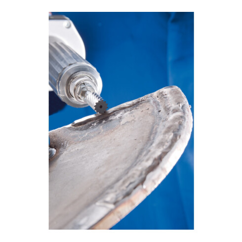 PFERD TOOLS Hartmetall Hochleistungsfrässtift Set 1912 INOX 5-tlg. Ø 12mm Schaft-Ø 6mm für Edelstahl